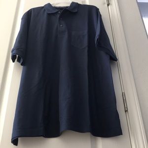 “Clearance 3/$10” Navy blue men’s polo shirt